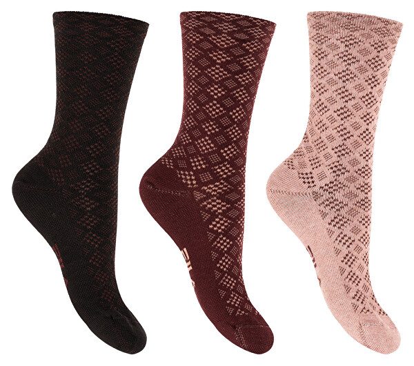3 PACK - dámske ponožky F6449-466