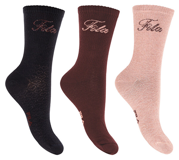 3 PACK - dámské ponožky F6452-466