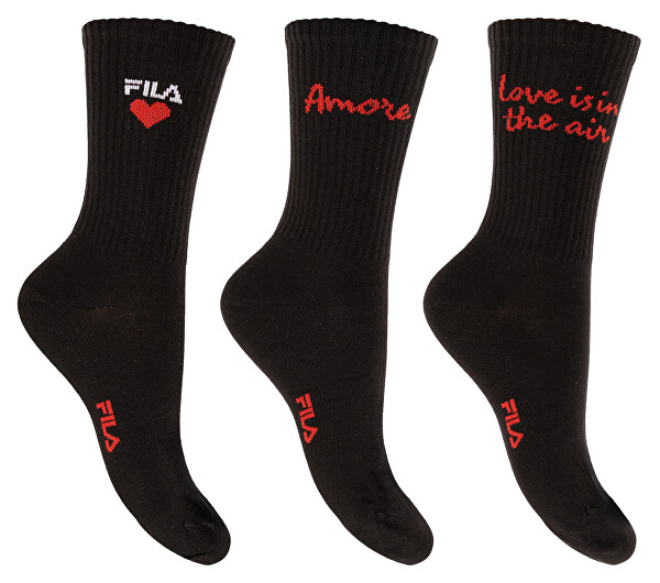 3 PACK - dámske ponožky F6455-200