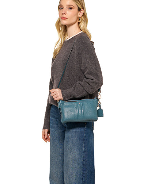 Dámska kožená crossbody kabelka D Claree D46ZCA-00046-C4033