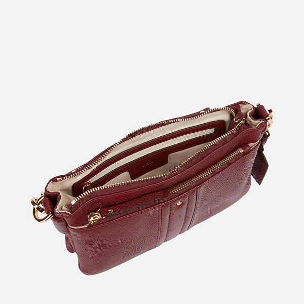 Dámská kožená crossbody kabelka D Claree