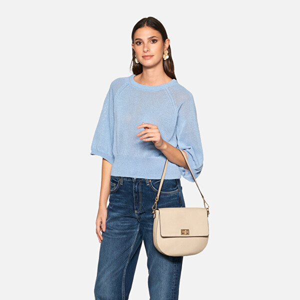 Geantă crossbody de damă din piele D Flavie D25KAA-00046-C1002