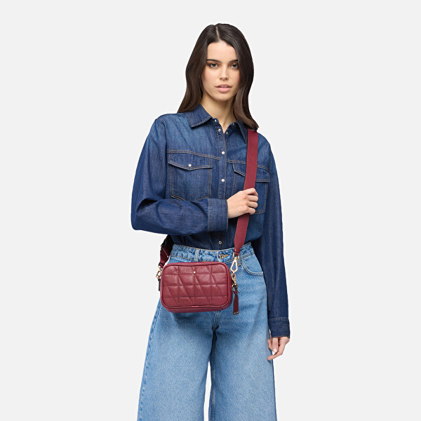 Dámská kožená crossbody kabelka D Narcisia