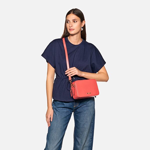 Dámská kožená crossbody kabelka D Norize D65ZYB-00043-C7008