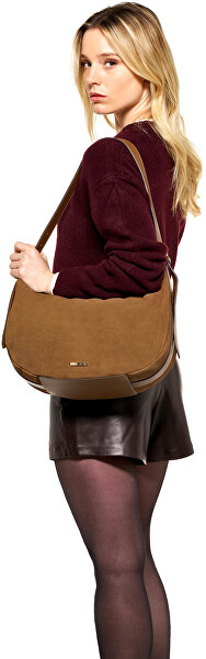 Dámská kožená kabelka D Pluette Hobo D67J0A-02246-C6777