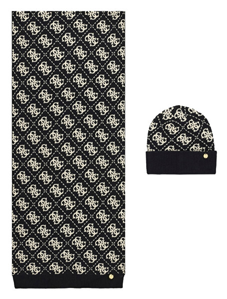 Dámský set - čepice a šála Beanie GFBOXWP6401-BTU