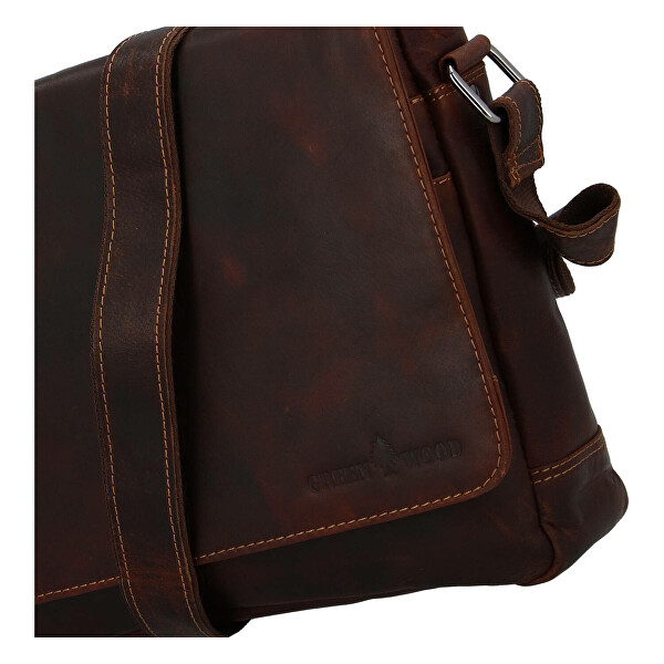 Pánská kožená taška na notebook