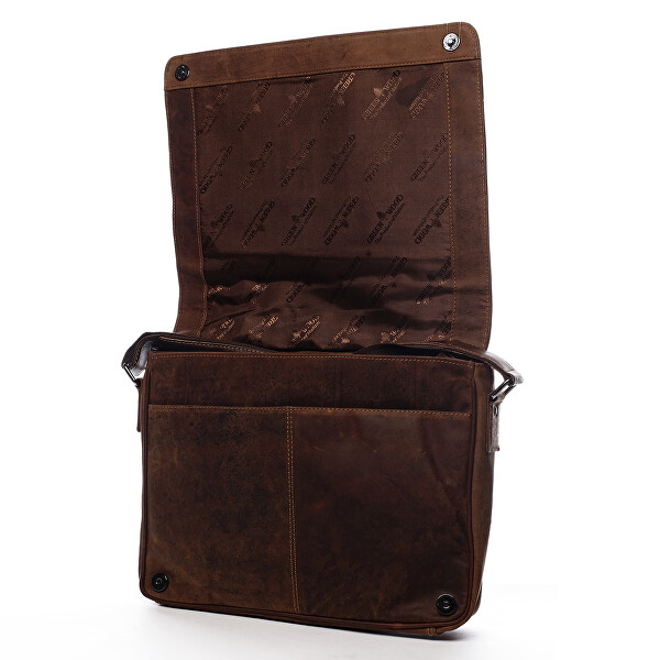Pánská kožená taška na notebook