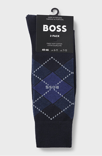 2 PACK - șosete pentru bărbați BOSS