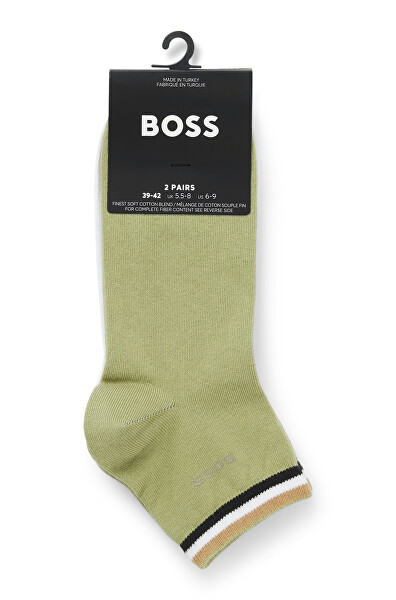 2 PACK - BOSS férfi zokni 50491195-398