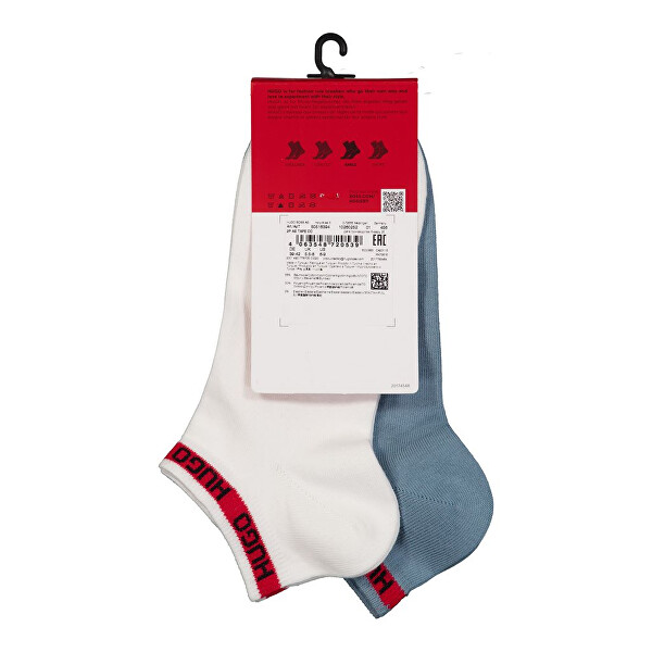 2 PACK - HUGO férfi zokni 50516394-456