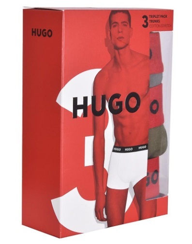3 PACK - férfi boxeralsó HUGO