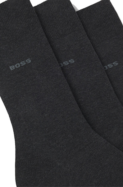 3 PACK - pánské ponožky BOSS 50469839-012
