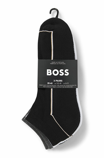 3 PACK - pánské ponožky BOSS