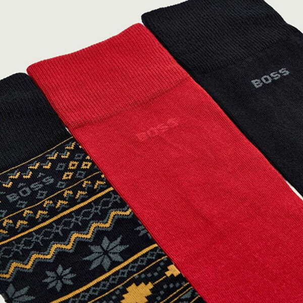3 PACK - pánské ponožky BOSS
