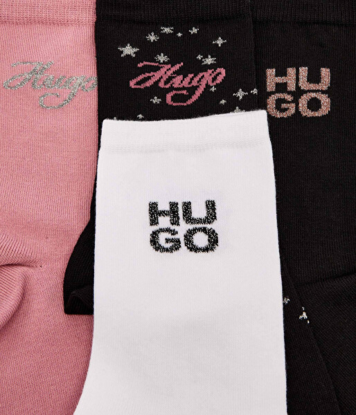 4 PACK - dámské ponožky HUGO