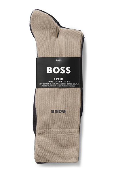 5 PACK - pánské ponožky BOSS 50478221-981
