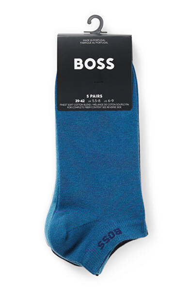 5 PACK - pánske ponožky BOSS 50493197-439