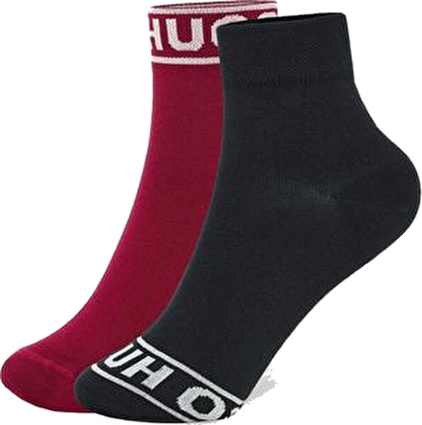 2 PACK - dámske ponožky HUGO 50469291-643