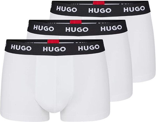 3 PACK - Herren Boxershorts HUGO