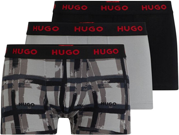 3 PACK - Herren Boxer Shorts HUGO