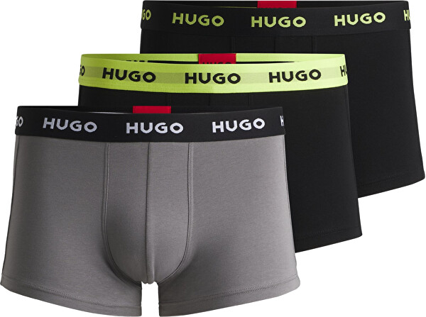 3 PACK - férfi boxeralsó HUGO