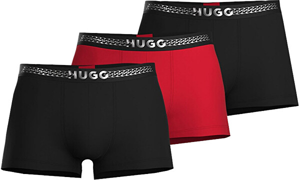 3 PACK - pánské boxerky HUGO