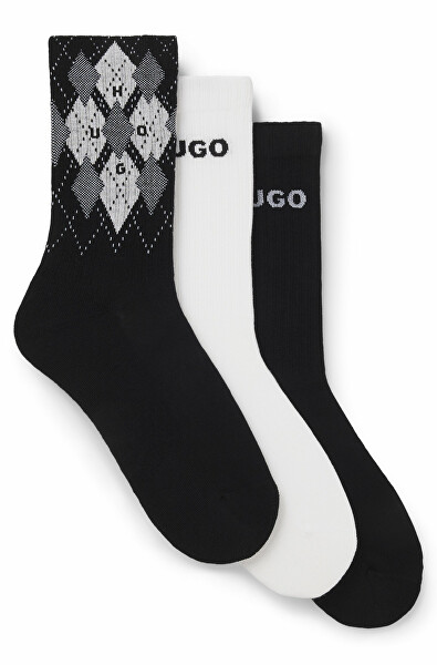 3 PACK - pánské ponožky HUGO