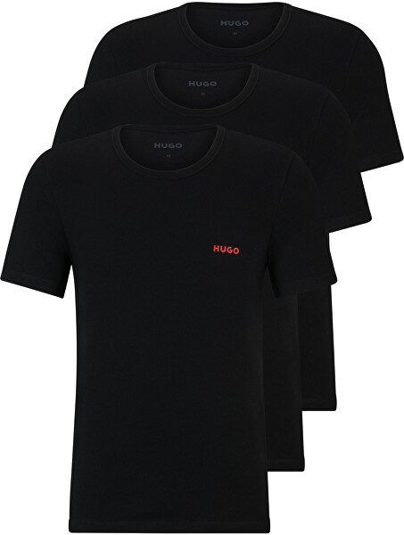 3 PACK - Herren T-Shirt HUGO Regular Fit