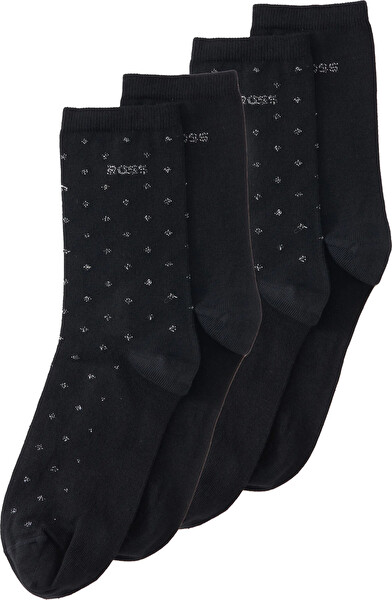 4 PACK - dámske ponožky BOSS 50567790-001