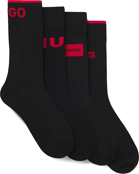 4 PACK - pánské ponožky HUGO