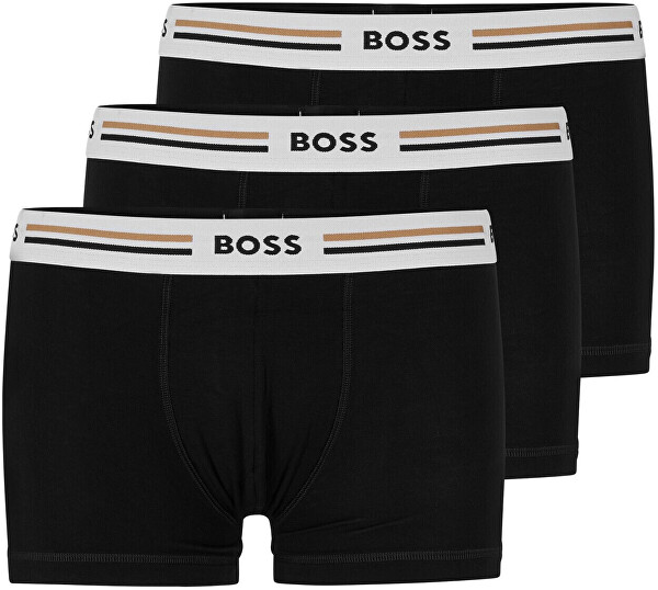 3 PACK - férfi boxeralsó BOSS