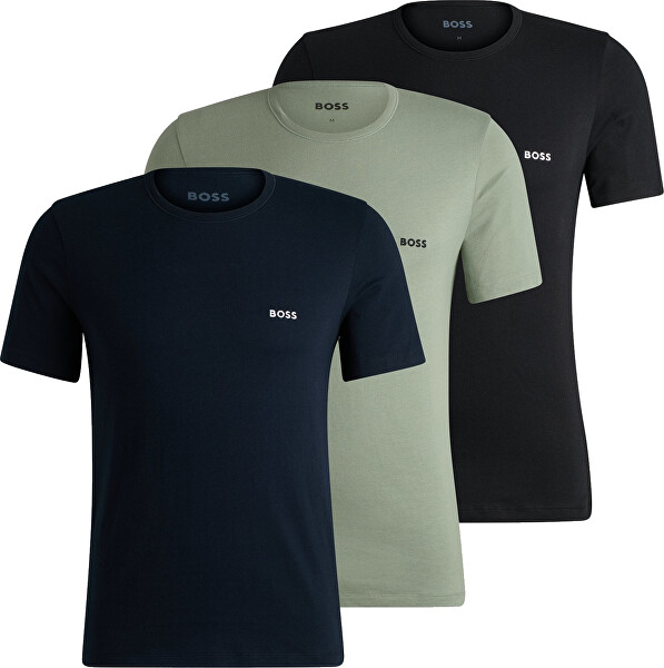 3 PACK - T-Shirt für Herren BOSS Regular Fit