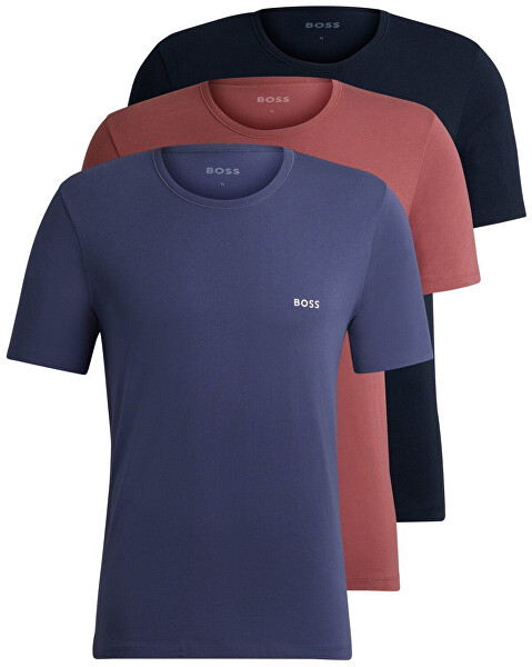 3 PACK - T-shirt uomo BOSS Regular Fit