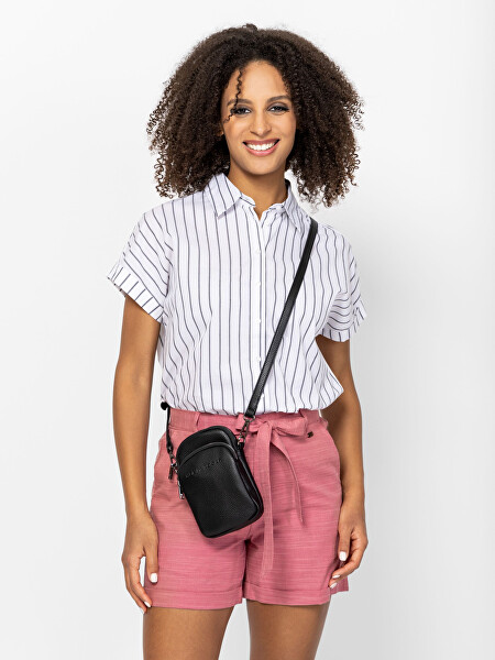 Dámská crossbody kabelka Ezex B06-018S26 Black