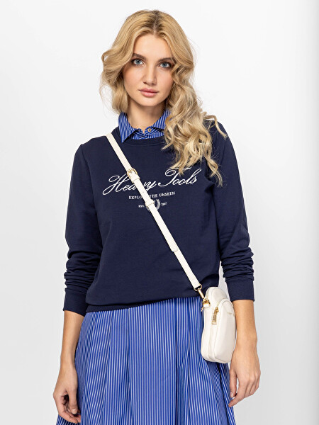 Dámská crossbody kabelka Ezex B06-018S26 Ecru