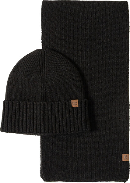 Sada - čepice a šála Pria A09-008 Black