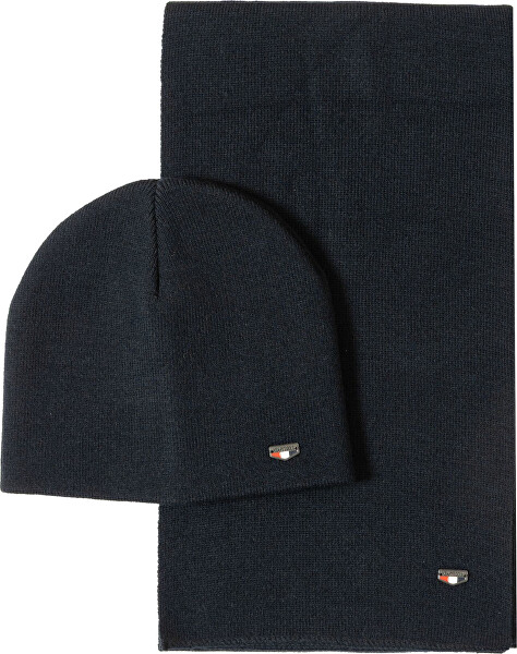 Sada - čepice a šála Patria A09-009 Navy
