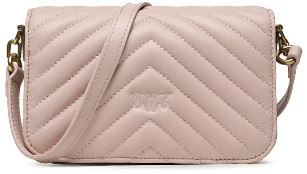 Dámská kožená crossbody kabelka