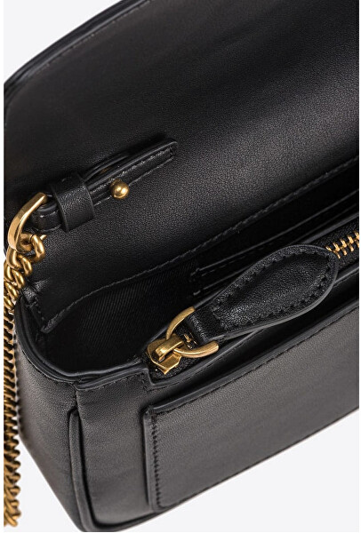Dámská kožená crossbody kabelka