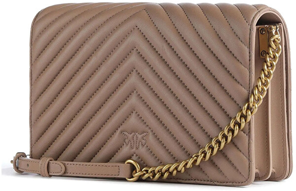 Dámská kožená crossbody kabelka