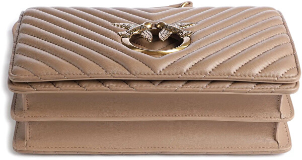 Dámská kožená crossbody kabelka