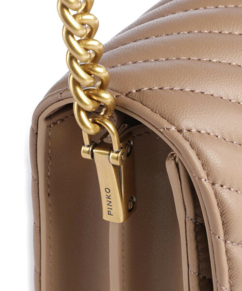 Dámská kožená crossbody kabelka