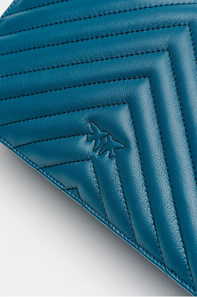 Dámská kožená crossbody kabelka