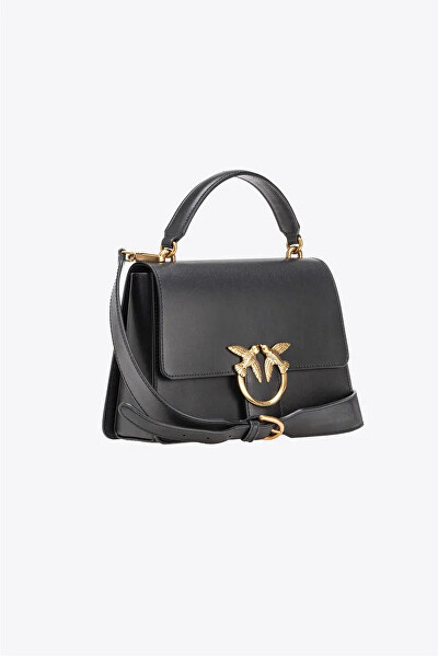 Dámská kožená crossbody kabelka