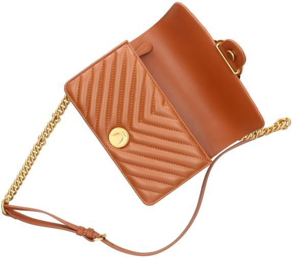 Dámská kožená crossbody kabelka