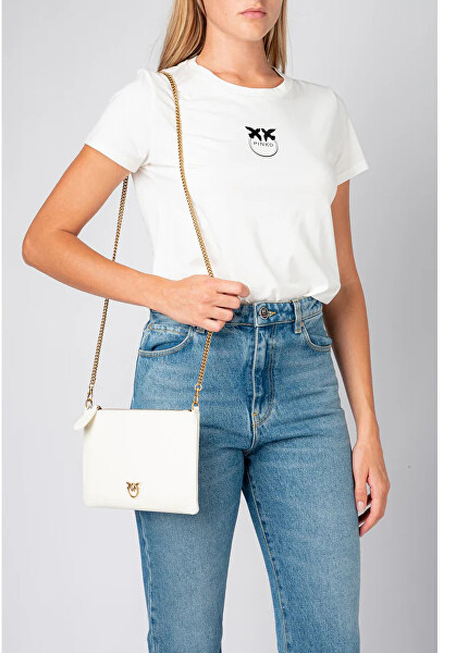 Dámská kožená crossbody kabelka