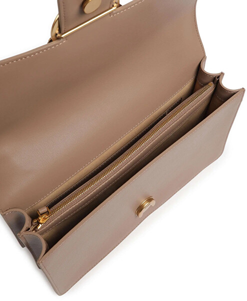 Dámská kožená crossbody kabelka
