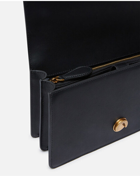 Dámská kožená crossbody kabelka