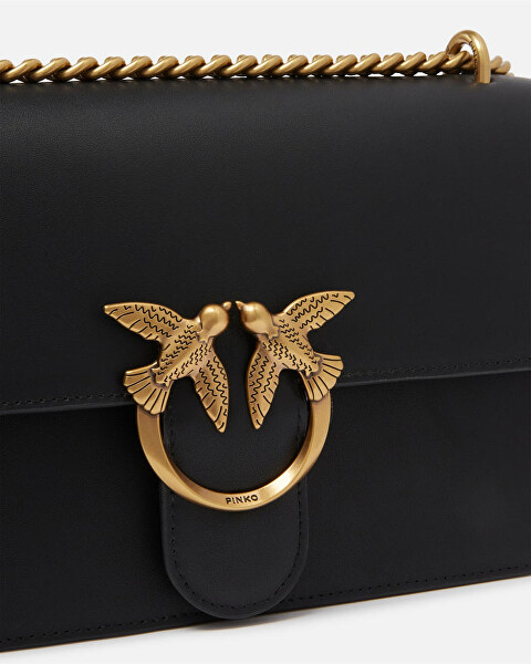 Dámská kožená crossbody kabelka